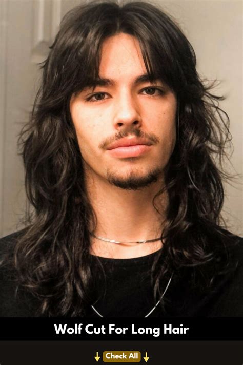 Long Wolf Cut Men