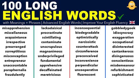 long words in english with meaning