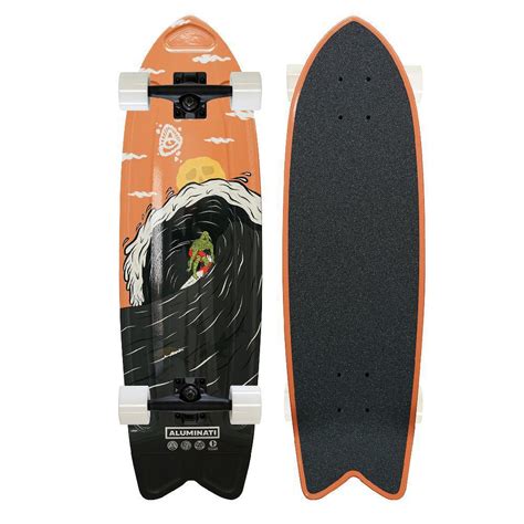 Longboard Fishtail Cruiser