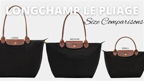 Longchamp Bag Size Comparison