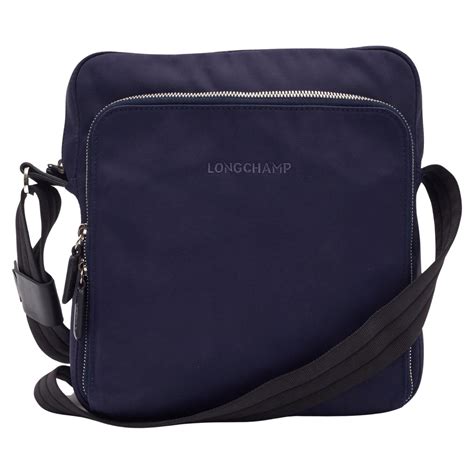Longchamp Canvas Messenger Bag