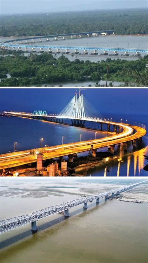 longest bridge in india over water