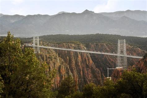 longest suspension bridge in colorado