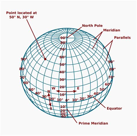 longitude and latitude example map