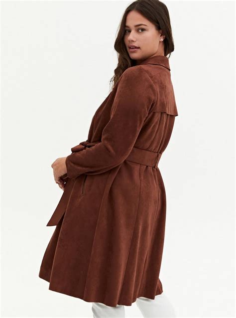 Longline Jacket In Brown