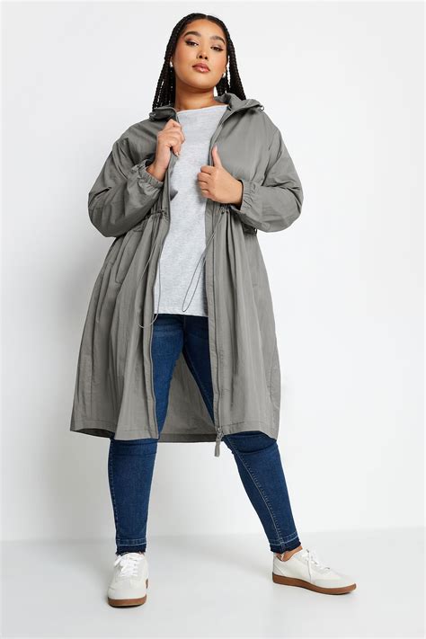 Longline Jacket Plus Size