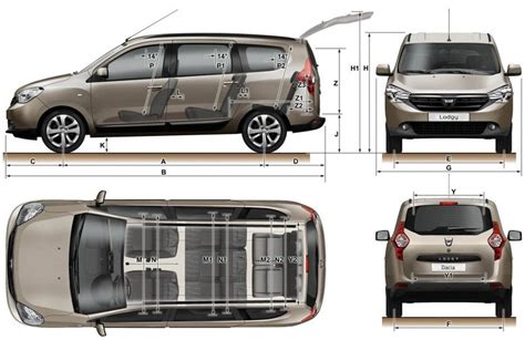 longueur dacia lodgy 7 places