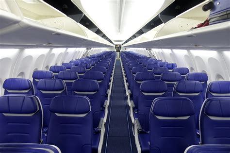 look inside southwest airlines plane