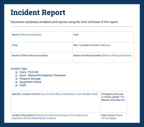 look up incident report number