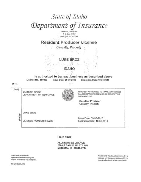 look up producer license