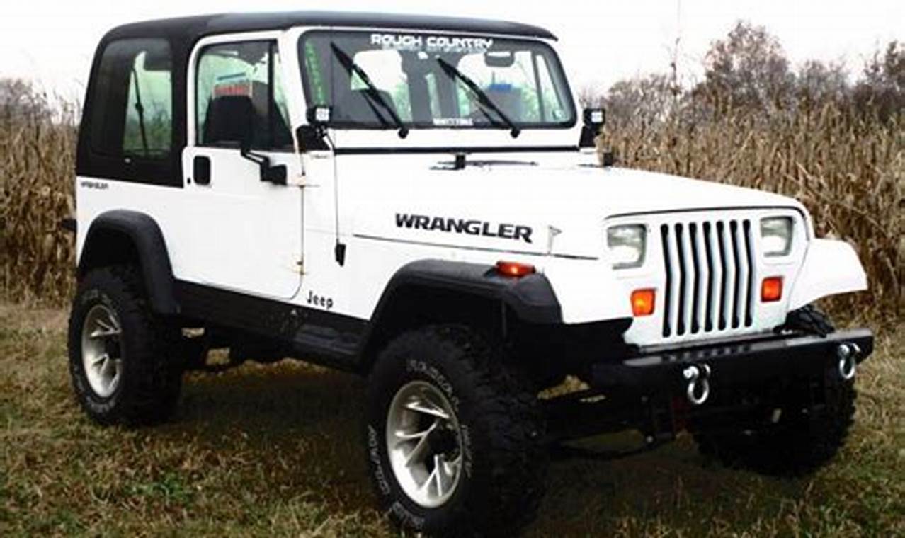 looking for 1989 to 1995 jeep wrangler for sale