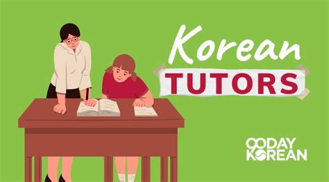 looking for korean tutor