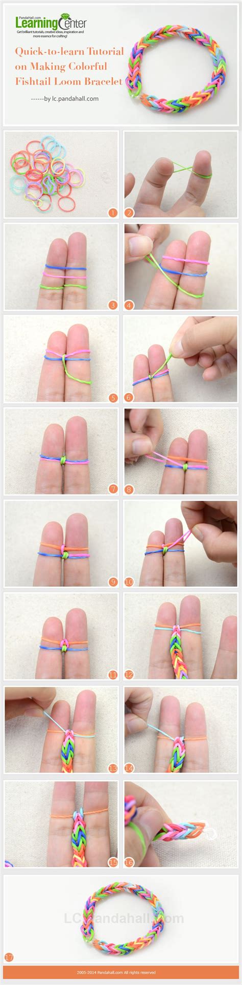 Loom Band Bracelet Tutorial Easy