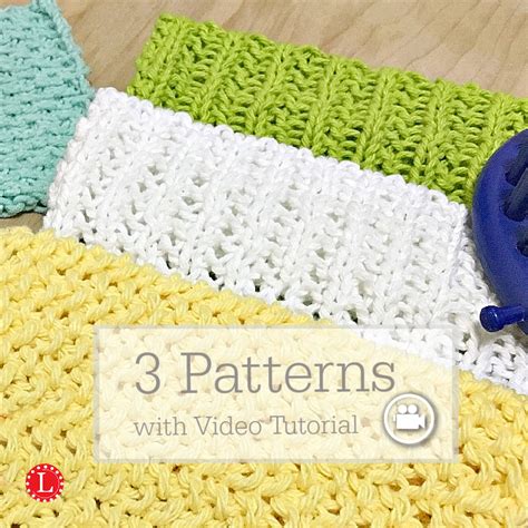 Loom Dishcloth Patterns