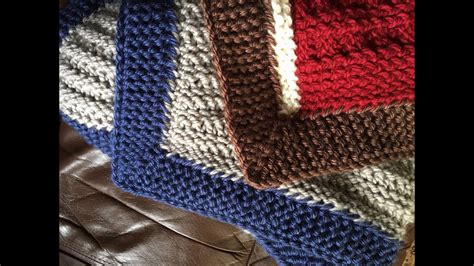 Loom Knit Blanket Edge