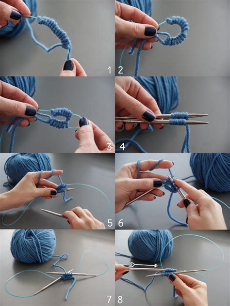 Lesson 1. How to get the loops in knitting YouTube