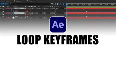 Loop Keyframes In After Effects