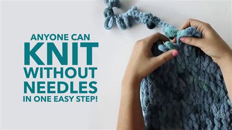 Loop Knitting Without Needles