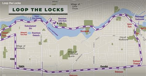 Loop The Locks Trail Map
