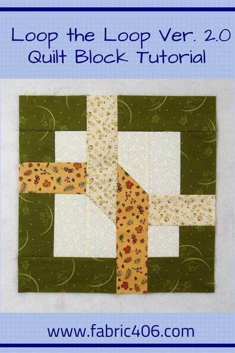 Loop The Loop Quilt Block