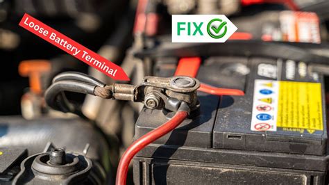 Loose Battery Terminal Quick Fix