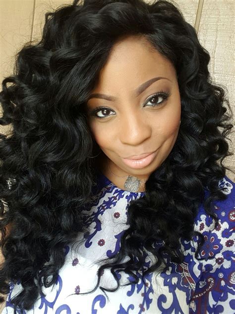 The Loose Deep Wave Hairstyles With Simple Style