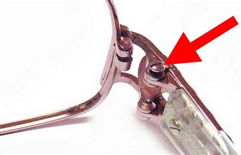 loose eyeglass screw