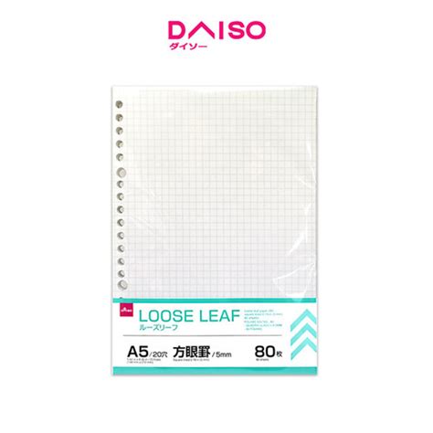 Loose Leaf Paper Daiso