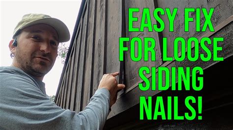 Loose Siding Nails