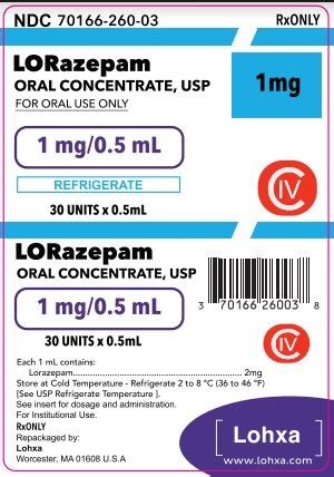 lorazepam oral concentrate