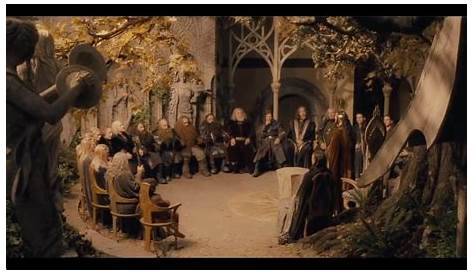 Lord Of The Rings Council Of Elrond Scene 1 Fellowship Ring