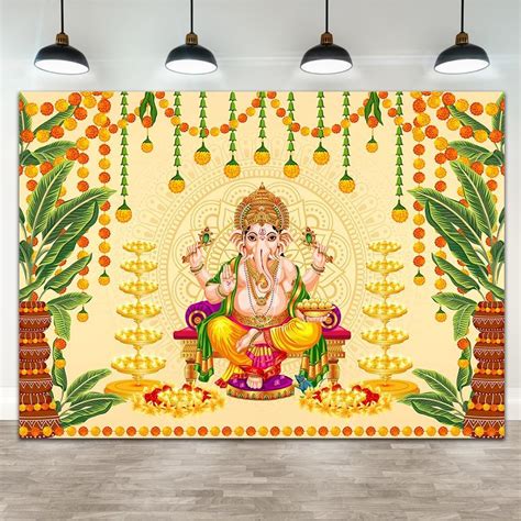 Lord Ganesha Backdrop