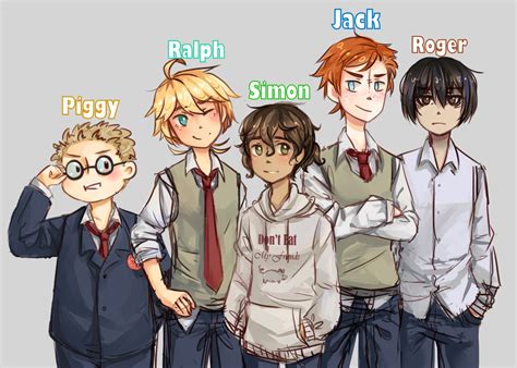lord of the flies book characters