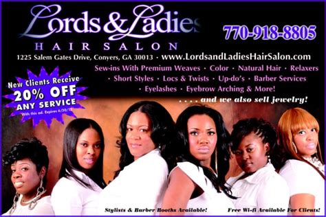 lords and ladies hair salon