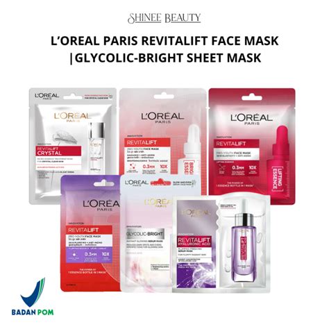 Loreal Face Mask Clicks