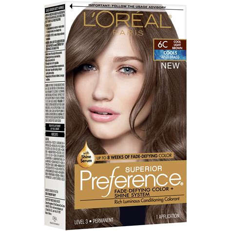 The Loreal Preference Light Golden Brown Hair Color Hairstyles Inspiration