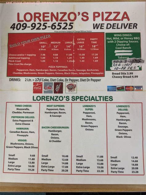 lorenzo pizza santa fe texas
