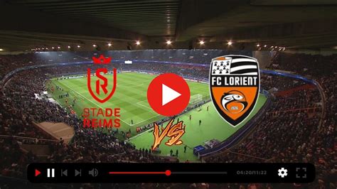 lorient reims live streaming