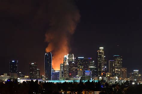 los angeles apartment fire