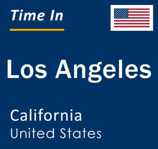 los angeles ca 90065 current time
