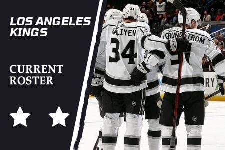 los angeles kings roster 2021