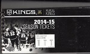 los angeles kings season tickets