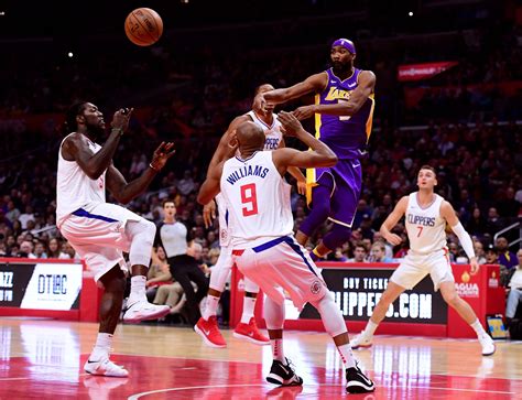 los angeles lakers - los angeles clippers