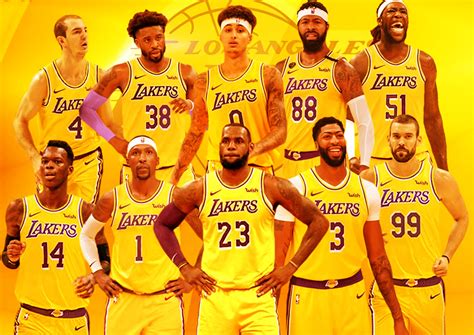 los angeles lakers 2020 roster