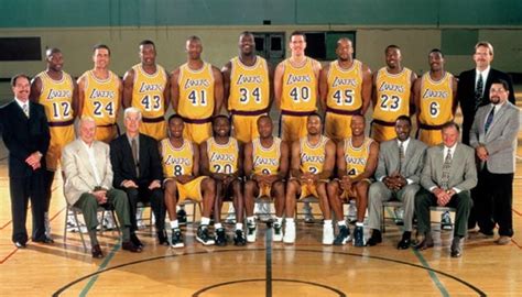 los angeles lakers roster 1997