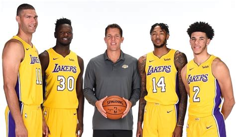 los angeles lakers roster 2017