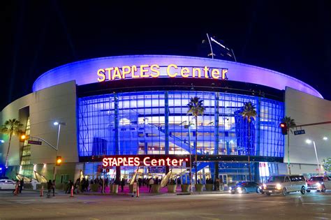 los angeles lakers staples center