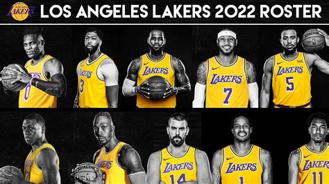 los angeles lakers team 2022