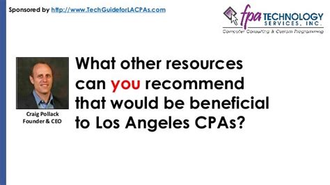 los angeles listing of cpas