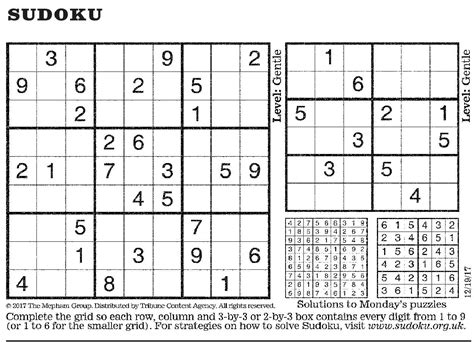 los angeles times sudoku puzzle
